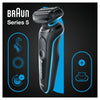 Braun Series 5 51-M1200s Shaver, Black/Mint