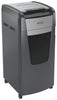 Rexel AutoFeed+ 600M Paper Shredder Micro cut shredding 2x15mm P-5 110L, 55 dB, Grey/Black