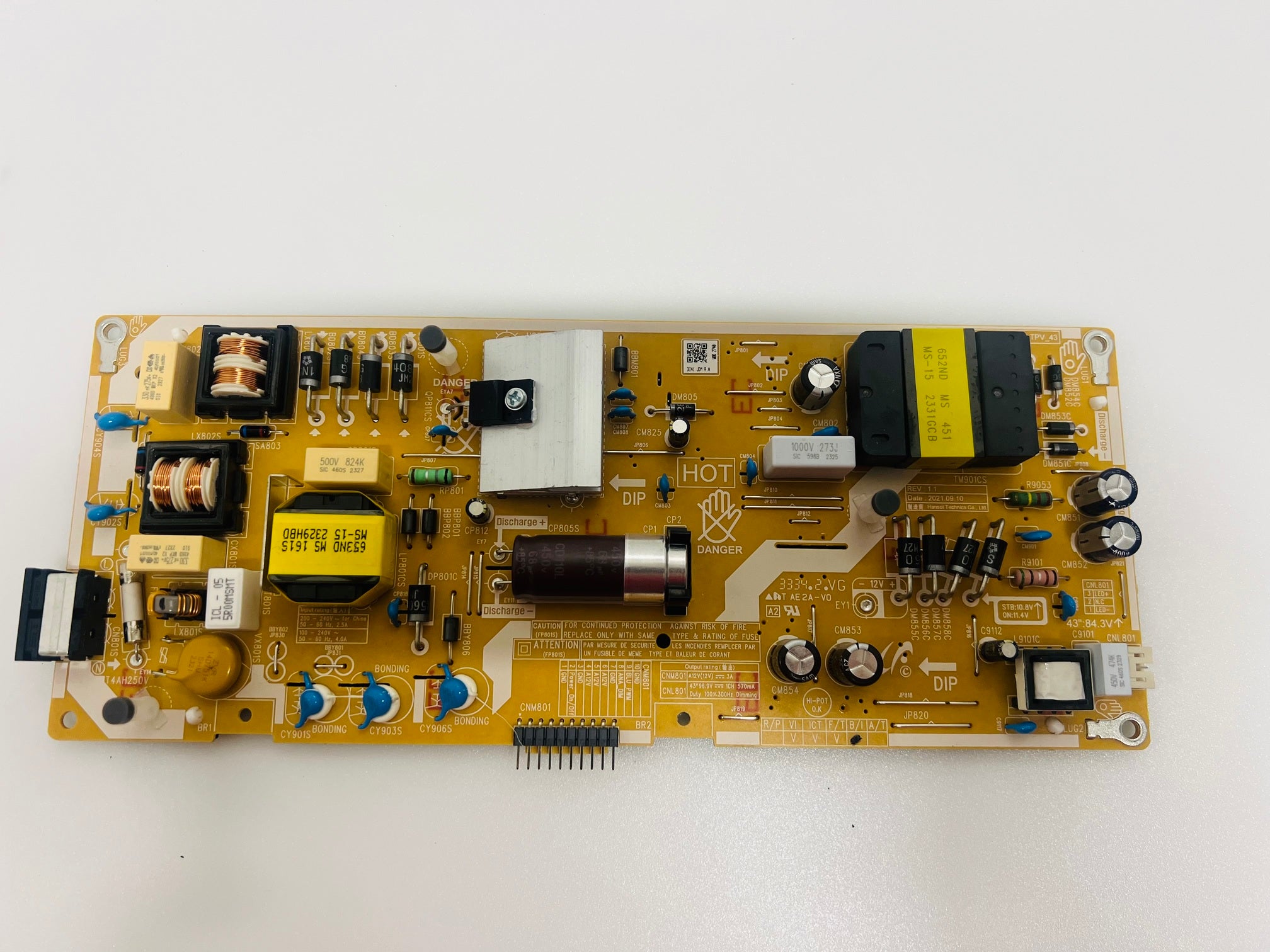 3IN1_Kant_Su2e_TPV_43 power supply for Samsung UE43AU7092U