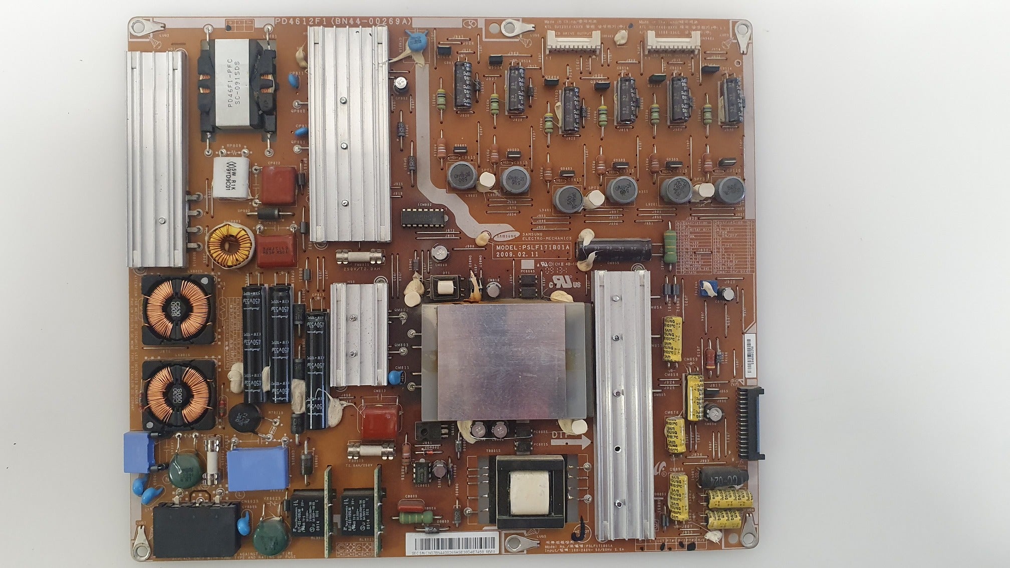 Samsung BN44-00269A PD4612F1 PSLF171B01A 2009.02 power supply