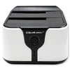 Qoltec HDD SSD 2.5" 3.5" docking station | SATA III | USB 3.0 | Super speed 5Gb/s | with Clonning function
