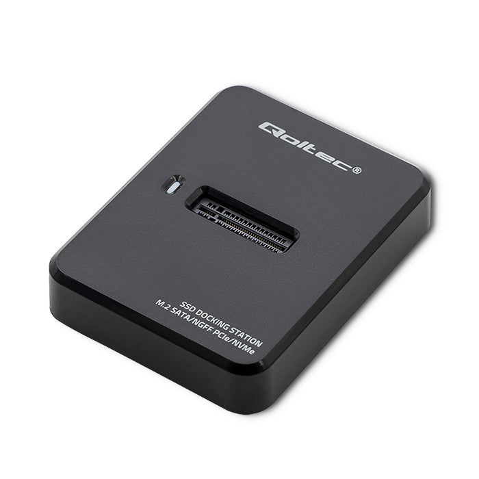 Qoltec Docking station SSD  M.2 SATA/PCIe | NGFF/NVMe | USB 3.1