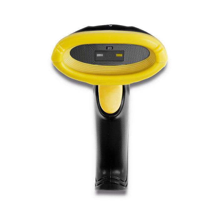 Qoltec Laser scanner 1D | 2D | USB | Black