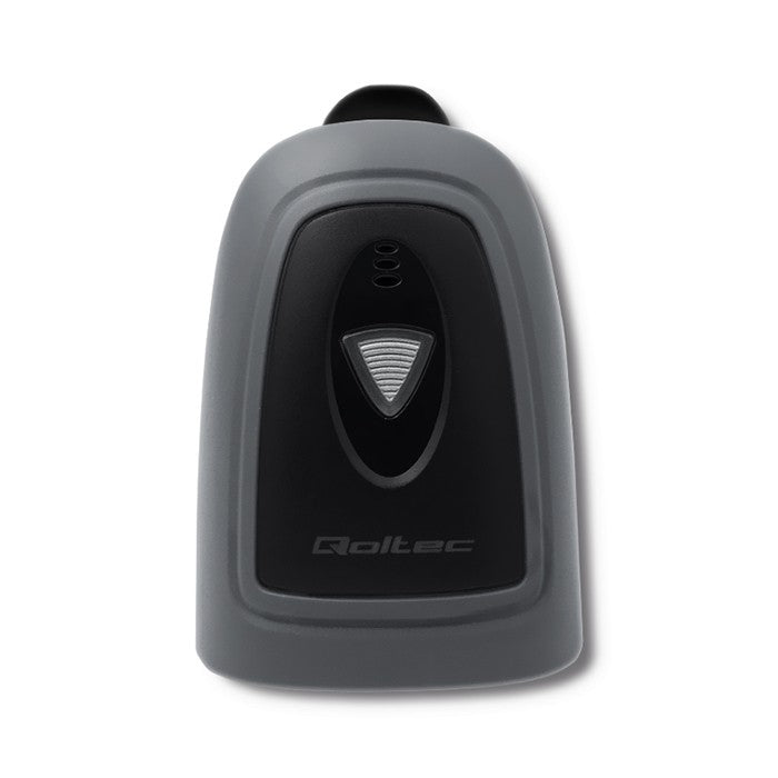 Qoltec Wired QR & Laser scanner | USB