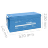 Qoltec LiFePO4 lithium iron phosphate battery | 25.6V | 100Ah | 2560Wh | BMS