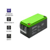 Qoltec Gel Battery | 12V | 150Ah | 41.8kg | Maintenance-free | Professional | LongLife | PV, UPS, camper, boat