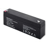 Qoltec AGM battery | 12V | 2.3Ah | Maintenance-free | Efficient| LongLife | for UPS, scale, cash register
