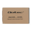 Qoltec AGM battery | 12V | 120Ah | 35.2kg | Maintenance-free | Strong | LongLife | for UPS, RV, boat, heater
