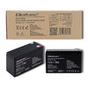 Qoltec AGM battery | 12V | 7Ah | Maintenance-free | Efficient| LongLife | for UPS, security