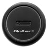 Qoltec M.2 SSD drive docking station | SATA | NVMe | USB-C | 2TB