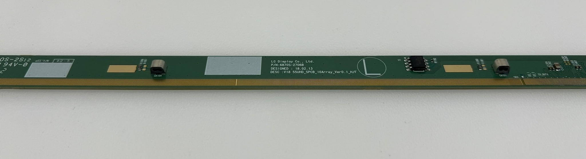 BUFFER BOARD 6870S-2706B V18 55UHD_SPCB_10Array_Ver0.1_H/F for LG 55UK6200PLA