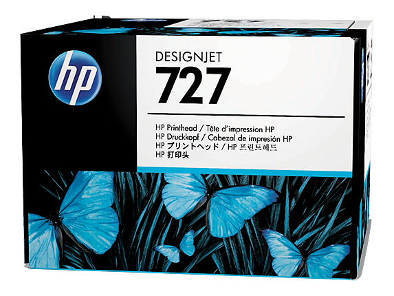 HP 727 (B3P06A) Inkjet Print Head, Matte black, Photo black, Grey, Cyan, Magenta, Yellow