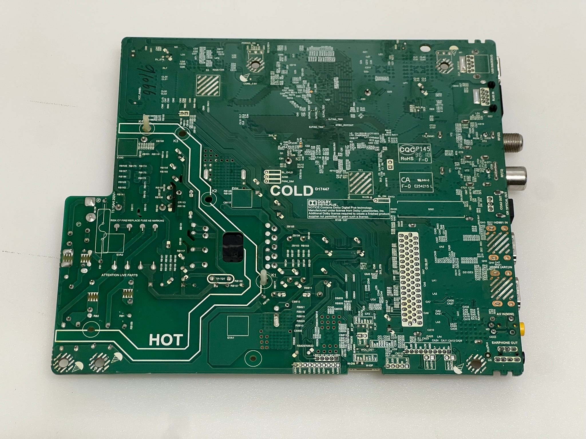 MOTHERBOARD TPD.NT72563.PB773 for THOMSON 32HD5506
