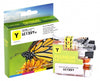 Compatible Static-Control Brother LC125XLY Yellow, 1200 p.