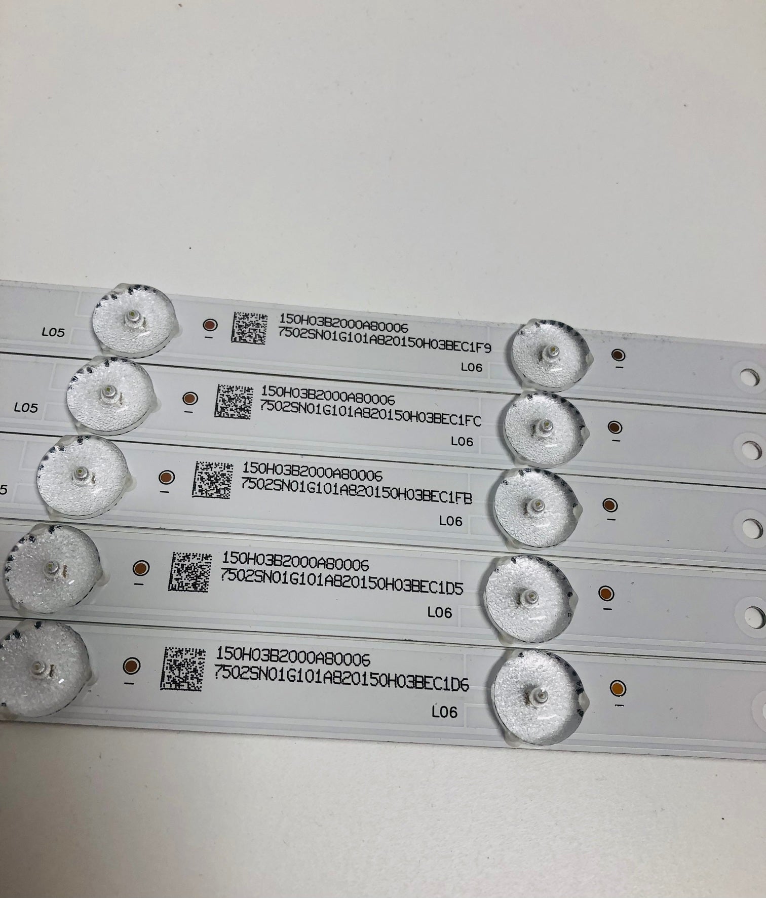 RF-AJ500B32-1201S-08 LED Backlights Sharp 50BL3EA