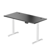 Adjustable Height Table Up Up Thor White, Table top L Black