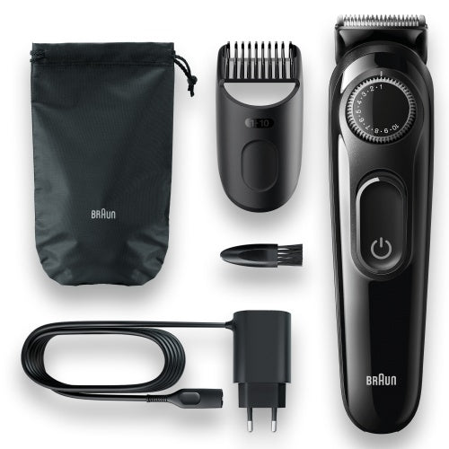 Braun BeardTrimmer3 BT3300 Beard Trimmer, Black