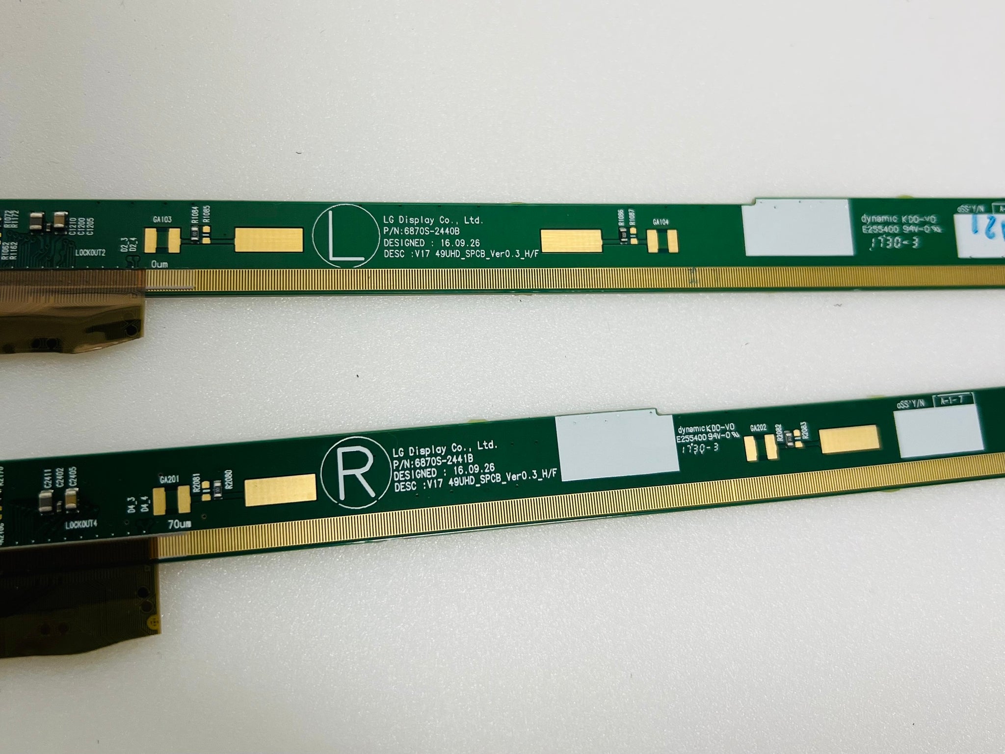 6870S-2440B 6870S-2441B matrix buffer boards for LG 49UJ630V