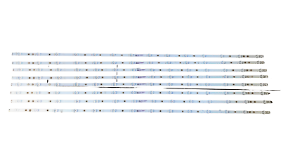 GJ-2K19-PHP-550-D814-V1-ONE BACKLIGHTS SET FOR PHILIPS 55PUS8804/12