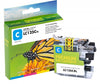 Compatible Static-Control Brother LC125XLC Cyan, 1200 p.