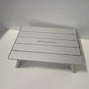 Ecost customer return Grand Canyon Tucket Table Micro Camping, Silver