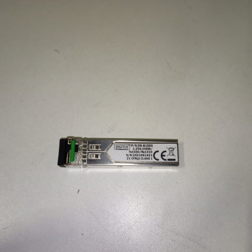 Ecost customer return Finger Gigabit SFP Module, Mini GBIC, Single Mode, LC Simple (Bidi)