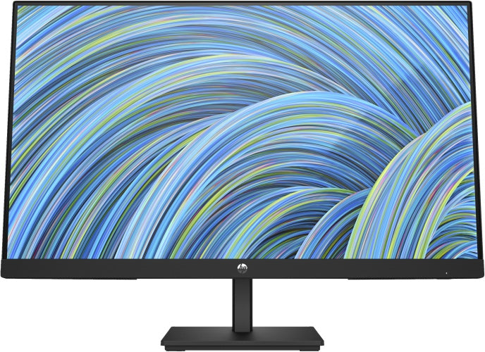 HP V24v G5 Monitor 23.8'' VA FHD 1920x1080, 5 ms, 250 cd/m2, 75 Hz, Juoda