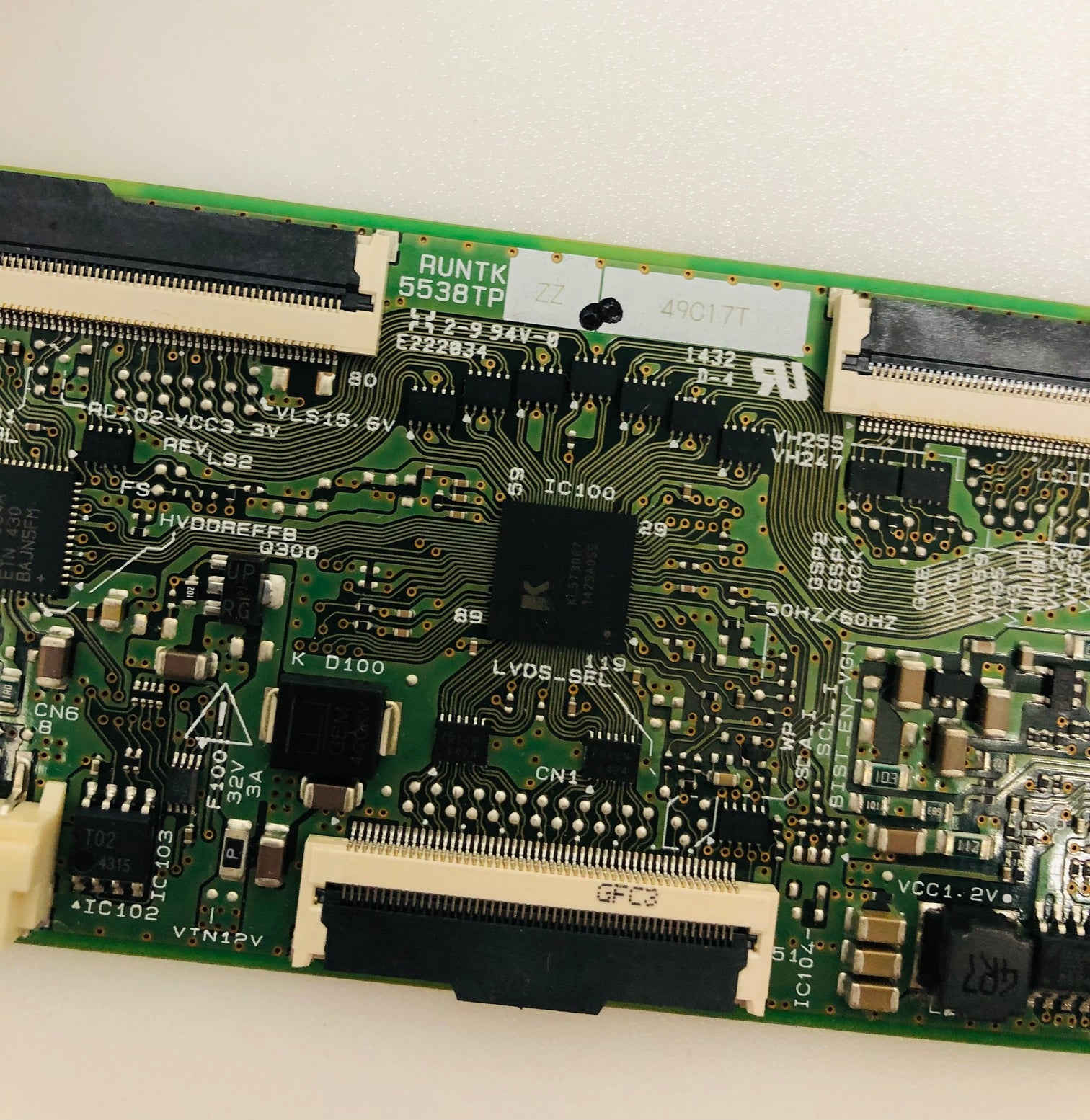 RUNTK 5538TP t-con board for Samsung UE40H5000AW