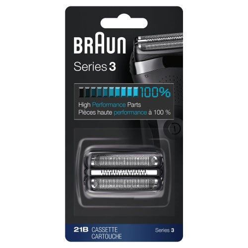 Braun Series 3 21B Replacement Shaver Head, Black