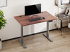 Adjustable Height Table Up Up Thor Gray, Table top M Dark Walnut