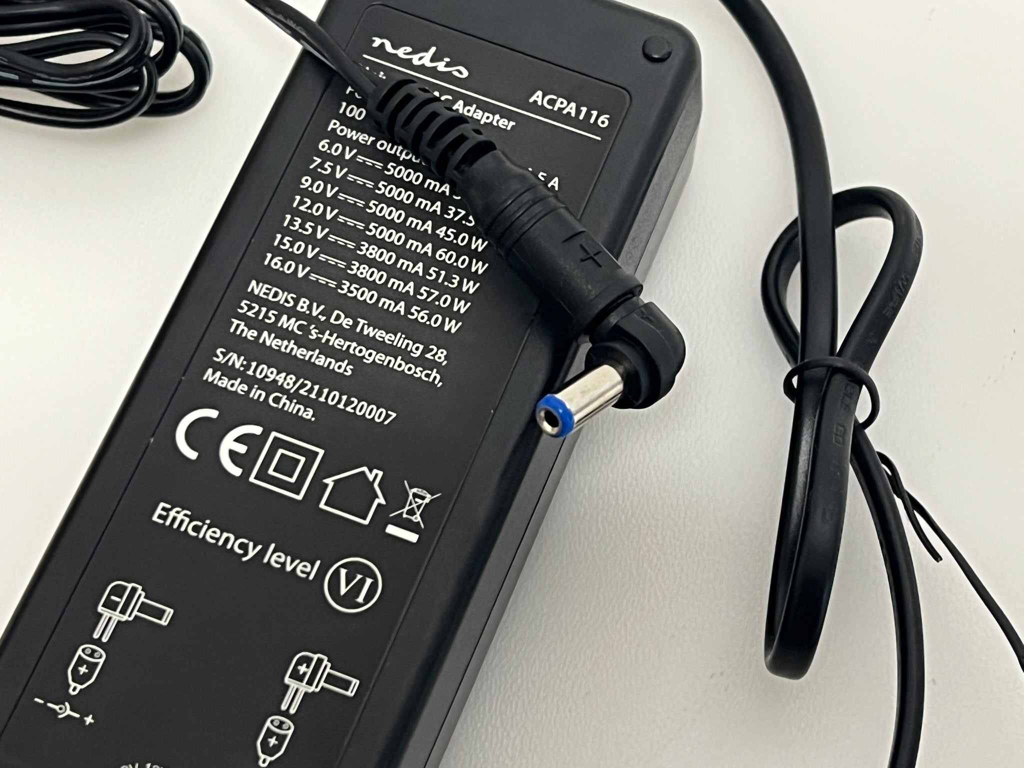 NEDIS Universal Adapter Charger ACPA116