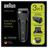 Braun Series 3 Shave&Style 300BT Shaver, Black