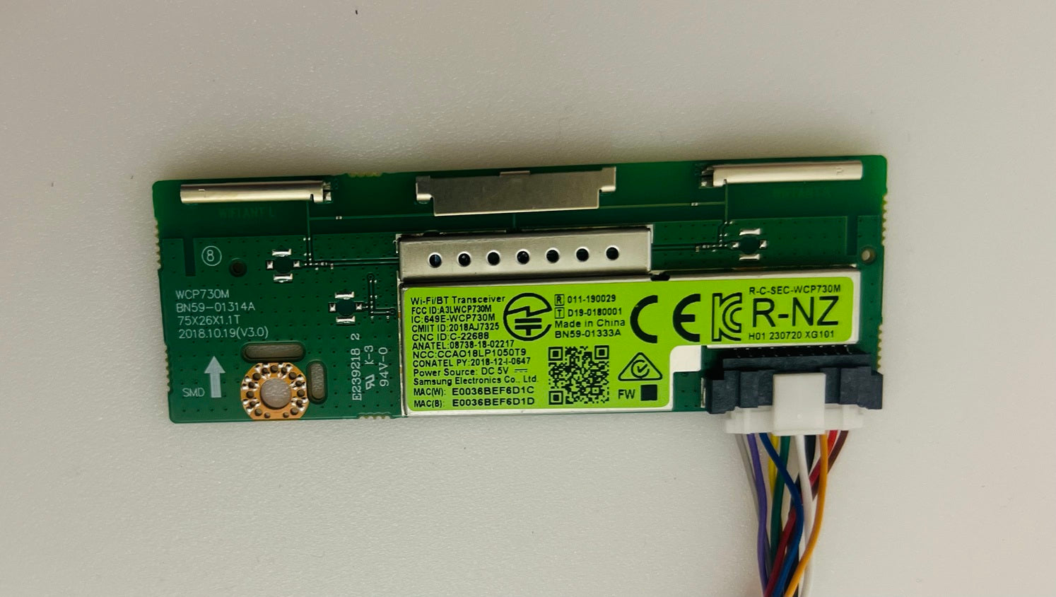 BN59-01314A wifi module for Samsung UE43AU7092U