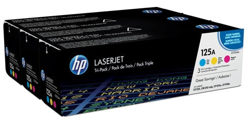 HP Cartridge No.125A Multipack (CF373AM) (CB541+CB542+CB543)