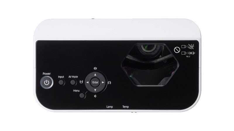 Ricoh PJ WX4152NI Projector Ultra short throw 3500 ANSI lumens DLP WXGA (1280x800) 3D White