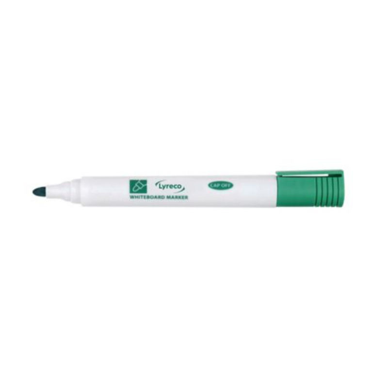 Lyreco Whiteboard Markers Green – Pack of 10