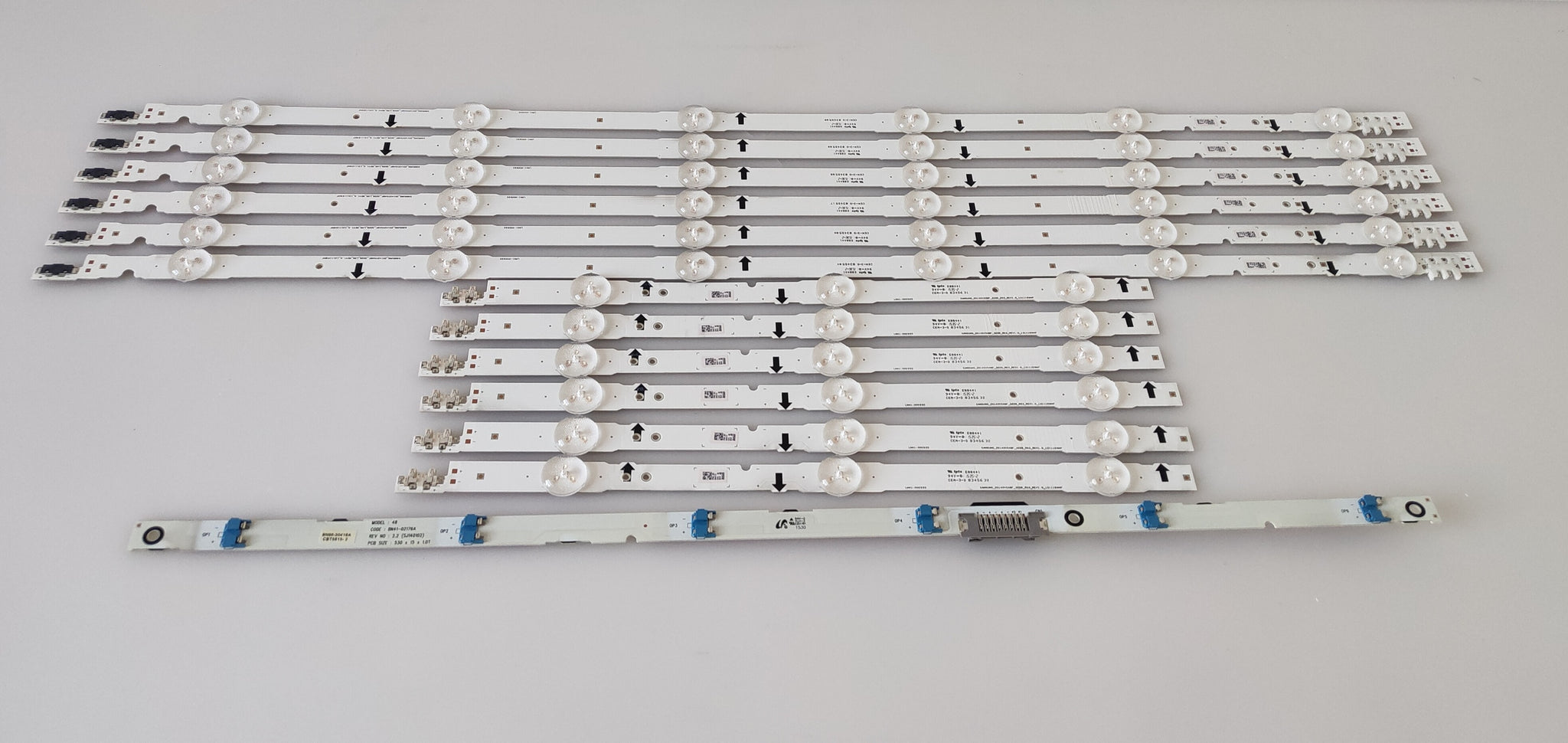 Backlight LM41-00099D – 6 Long strips 6 short strips for SAMSUNG UE48J6202AK