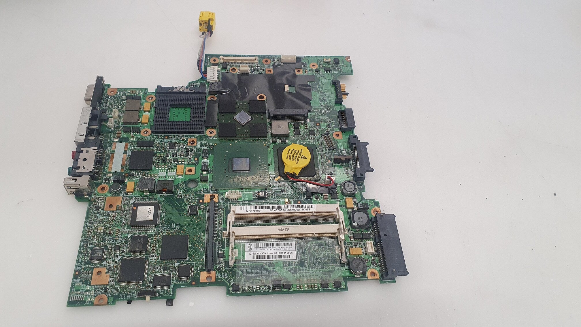 Lenovo ThinkPad R60 Motherboard (41W5185)