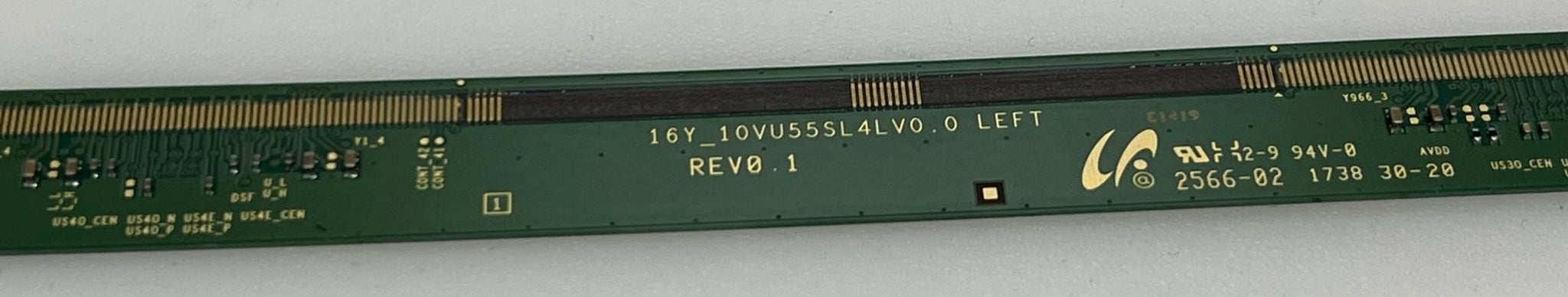 Matrix Board 16Y_10VU55SL4LV0.0 LEFT for Samsung UE55MU8002T