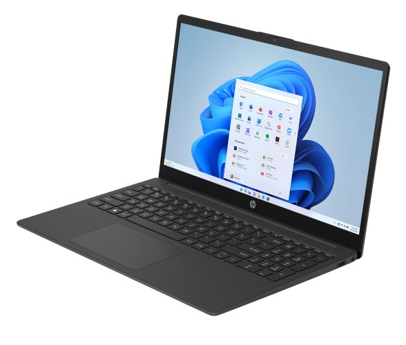 HP 15-fc0028ny Laptop 15.6'' FHD Ryzen 3 7320U 8GB 128GB SSD W11H, Jet Black