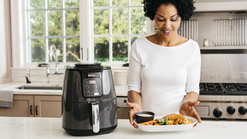Ninja AF100EU Hot Air Fryer 3.8 L 1550 W, Black