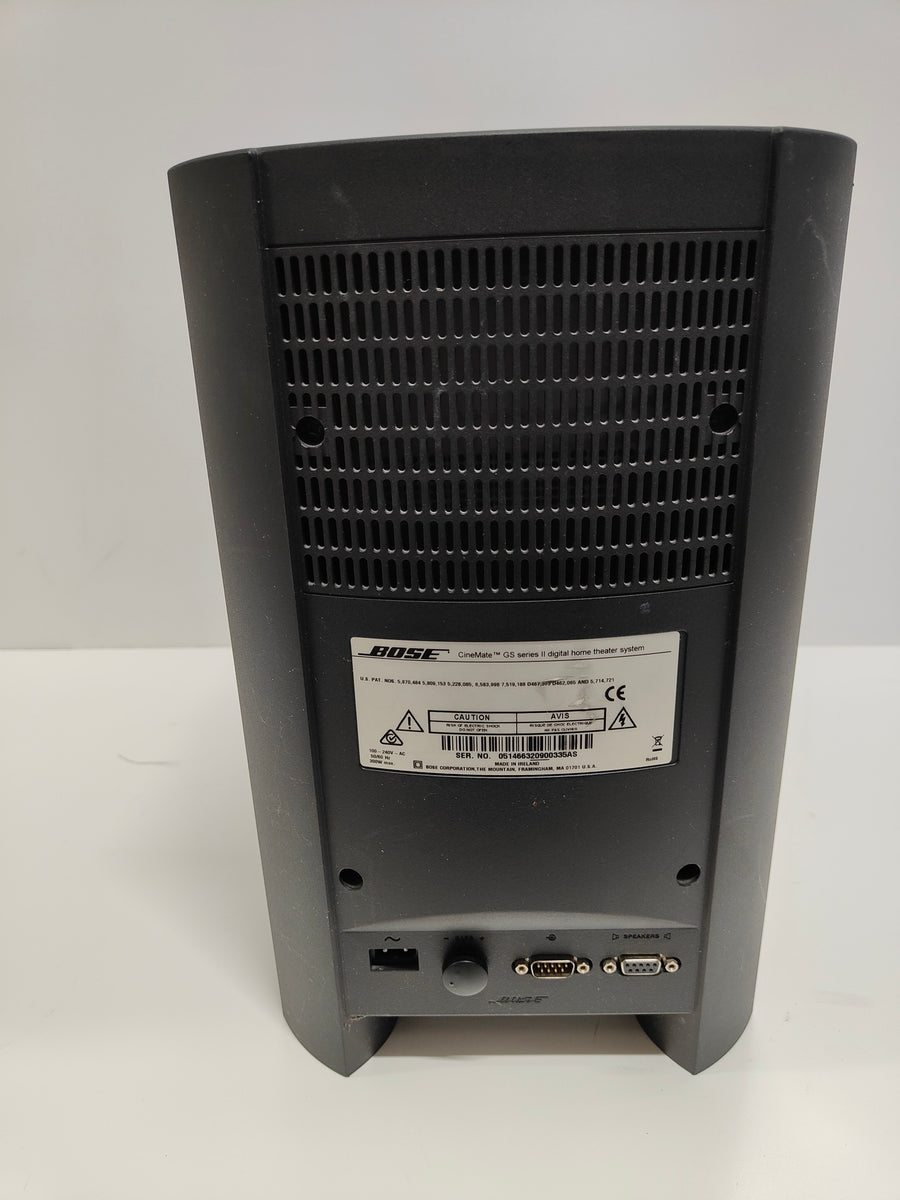 Bose Cinemate GS Series II Subwoofer – Techno Group Lithuania