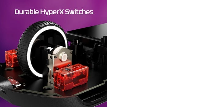 HyperX Pulsefire Haste 2 Wireless Gaming Mouse RF Wireless+Bluetooth, 26000 DPI, RGB Lighting, Black