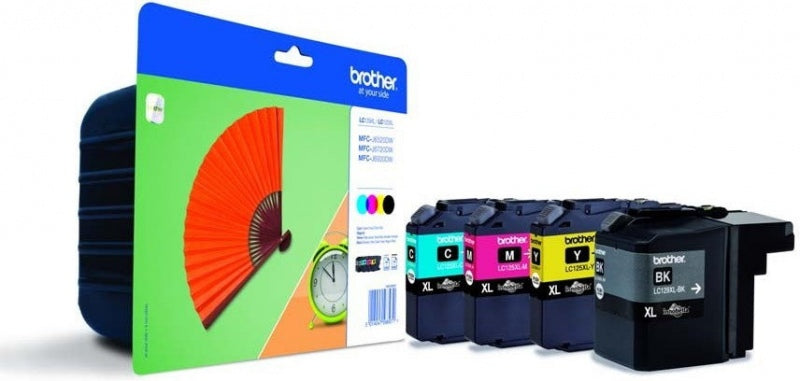 Brother LC129XL (LC129XLVALBPDR) Ink Cartridge Multipack, C/M/Y/BK