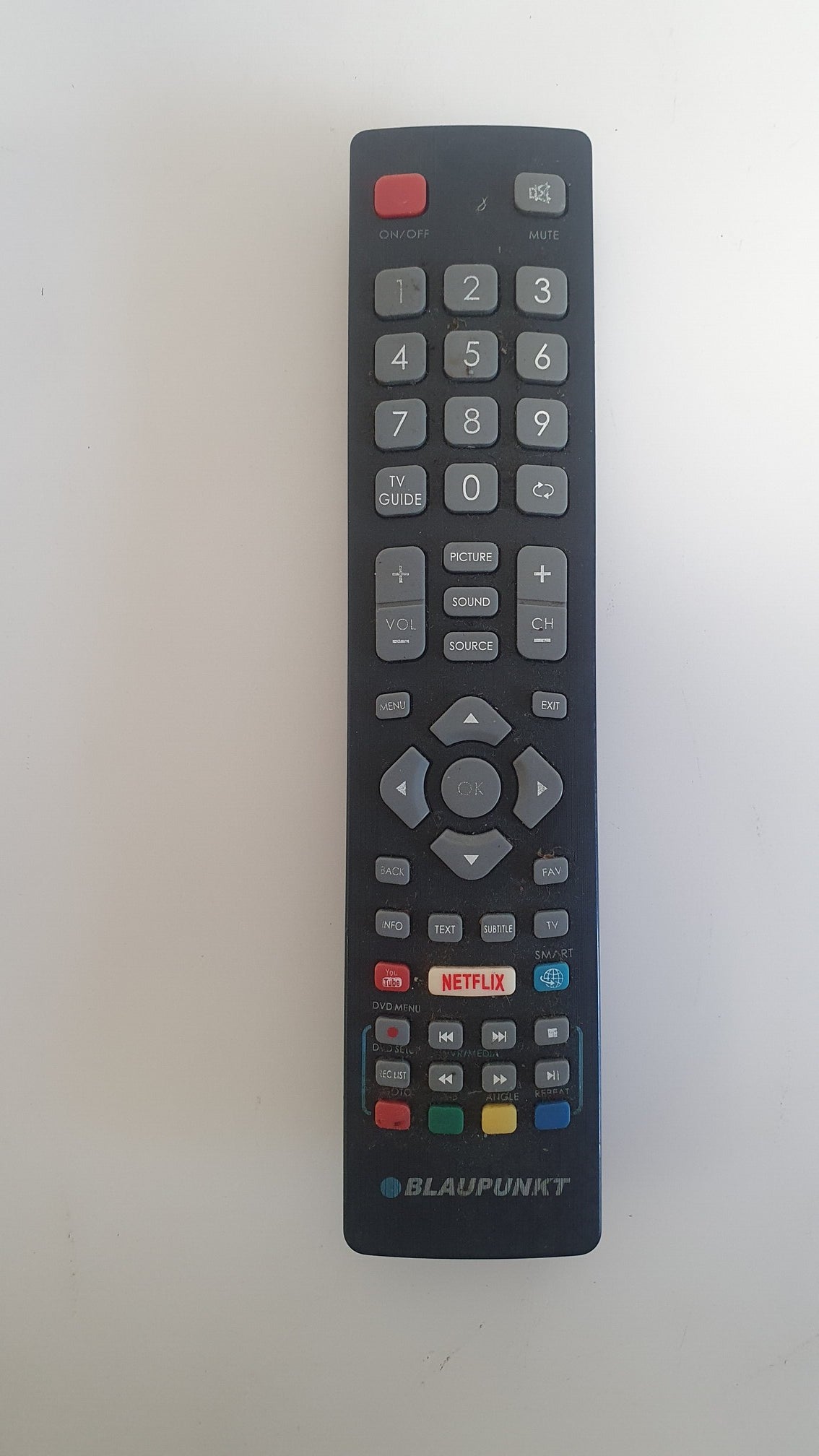 Blaupunkt DH1805032148 Remote Control