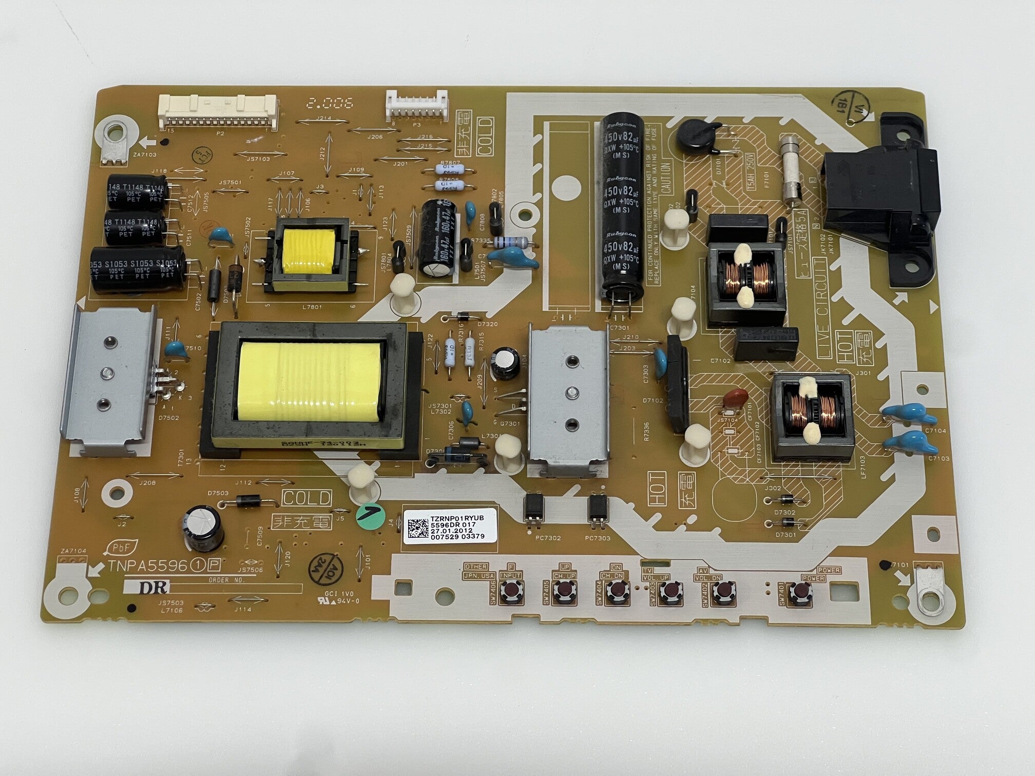 TNPA5596 power supply for Panasonic TX-L32E5Y