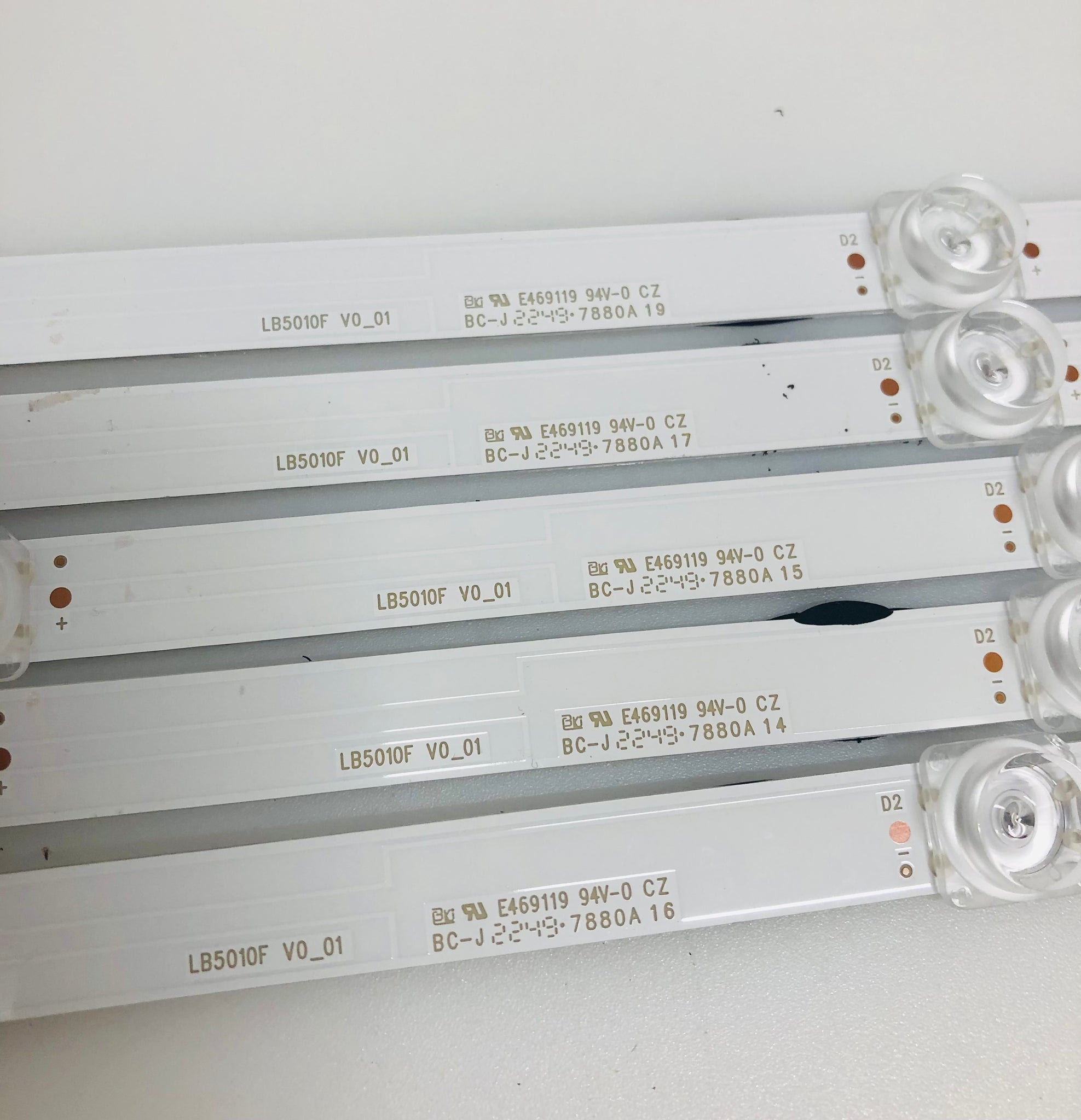 210BZ09D0B33MBL09L LB5010F VO_01 led backlights for Philips 50PUS8007/12