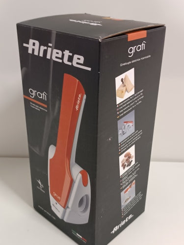 Ecost Customer Return, Ariete 447 electric grater Orange, White