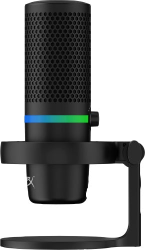 HyperX DuoCast Microphone USB-C, 3.5mm jack, RGB Lighting, Black