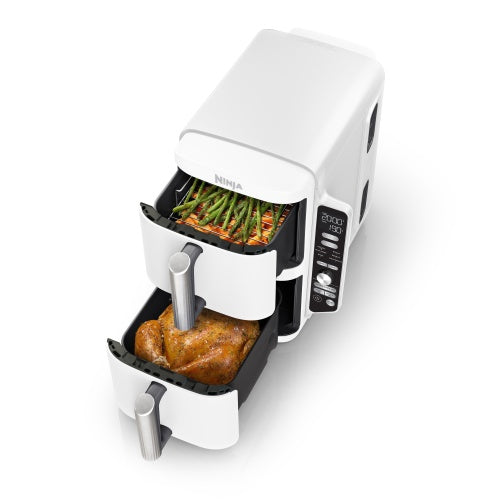 Ninja SL400EUWH Hot Air Fryer 9.5 L 2470 W, White